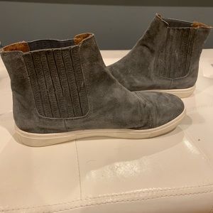 Steve Madden grey high top sneakers